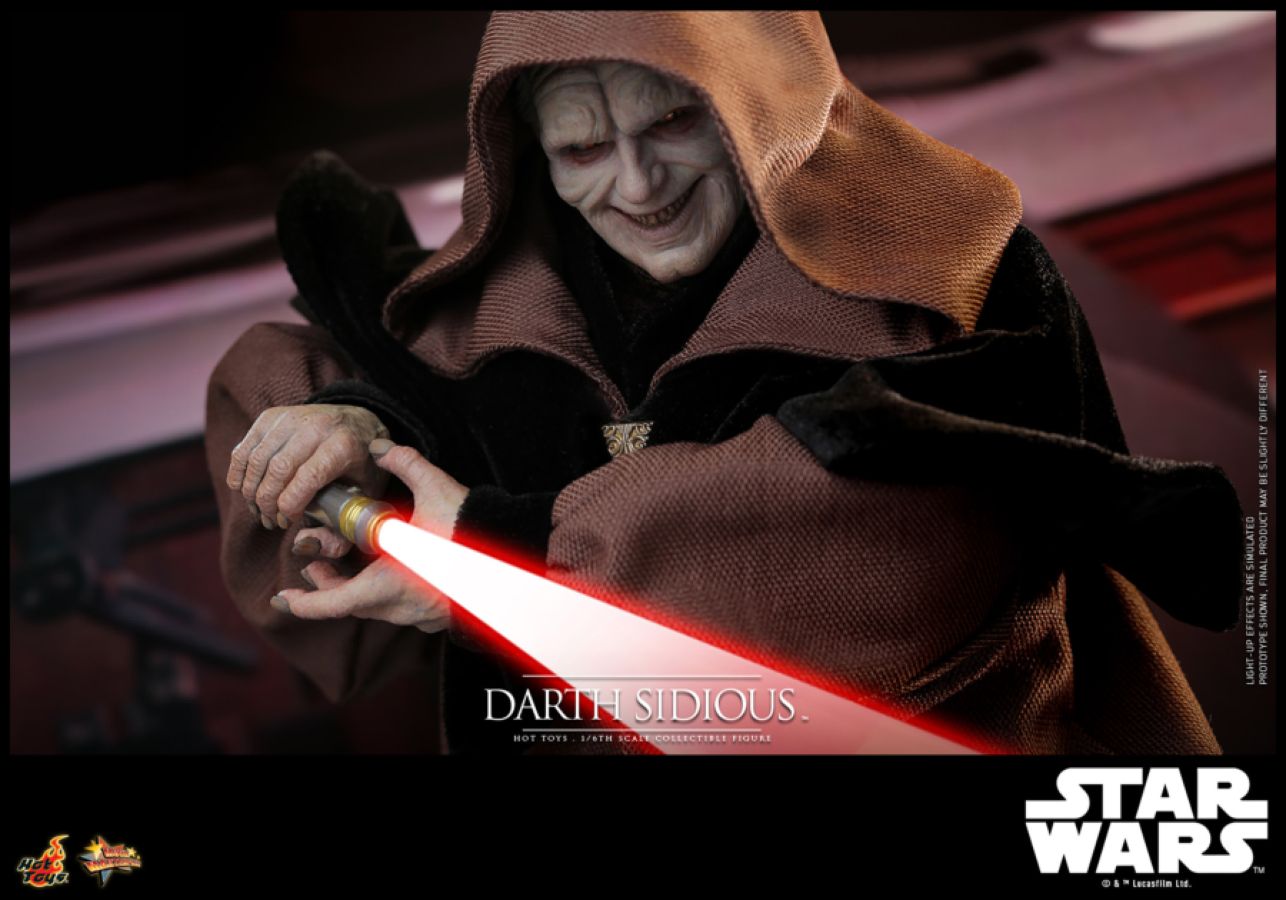 Star Wars: Revenge of the Sith - Darth Sidious 1:6 Scale Collectible Action Figure