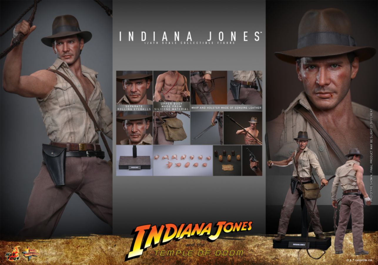 Indiana Jones and the Temple of Doom - Indiana Jones 1:6 Collectable Action Figure