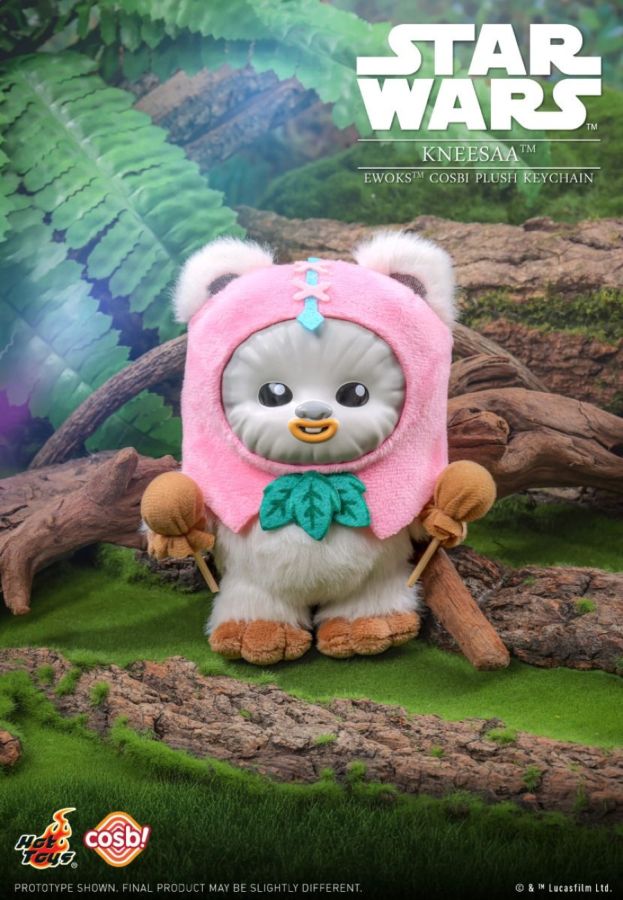 Star Wars - Ewok Cosbi Plush Keychain Collection (Display of 6)