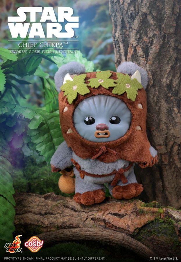Star Wars - Ewok Cosbi Plush Keychain Collection (Display of 6)