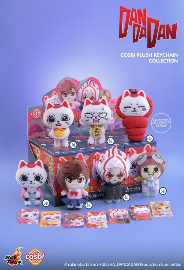 Dan Da Dan - Dan Da Dan Cosbi Plush Keychain Collection (Display of 6)
