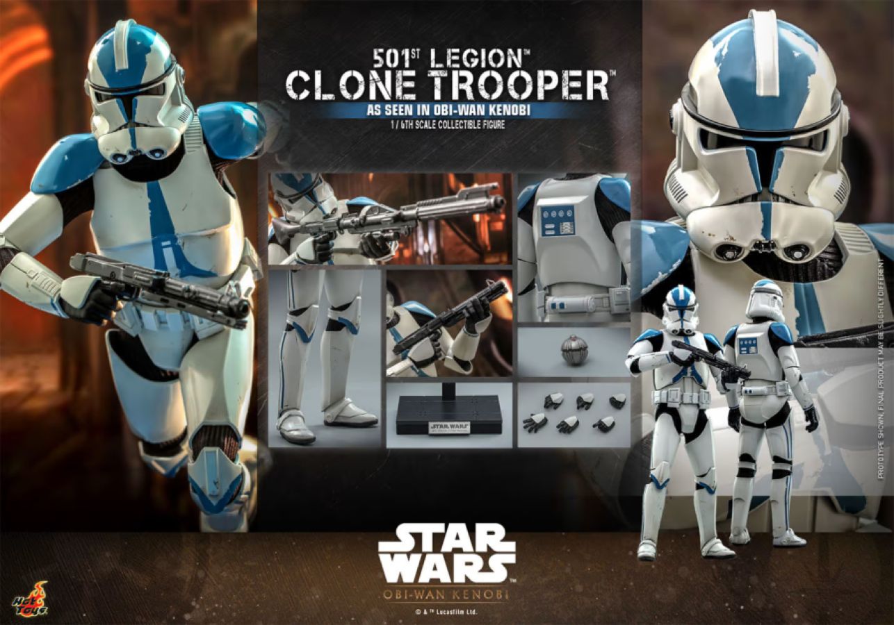 Star Wars - 501St Legion Clone Trooper 1:6 Scale 12" Figure