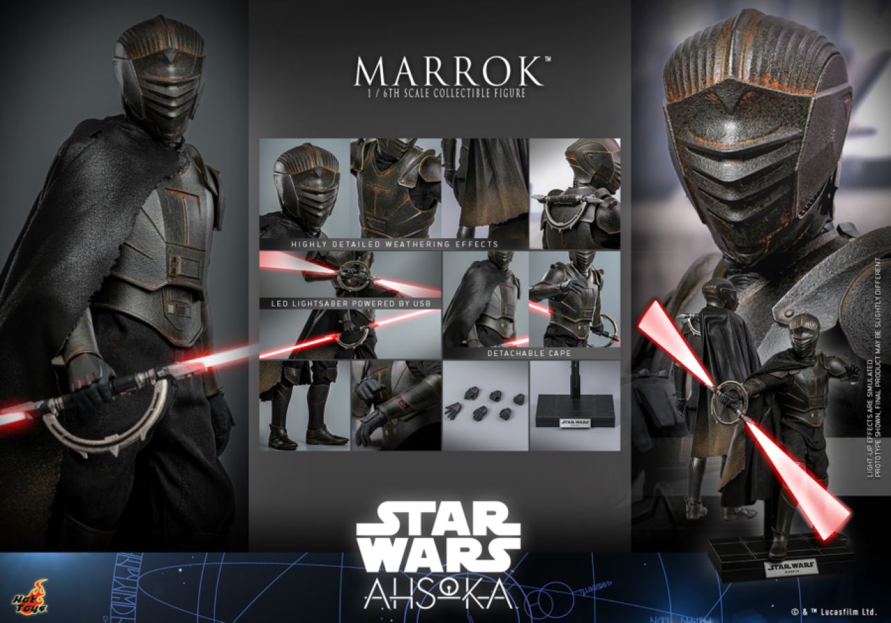 Star Wars: Ahsoka (TV) - Marrok 1:6 Scale Collectable Figure