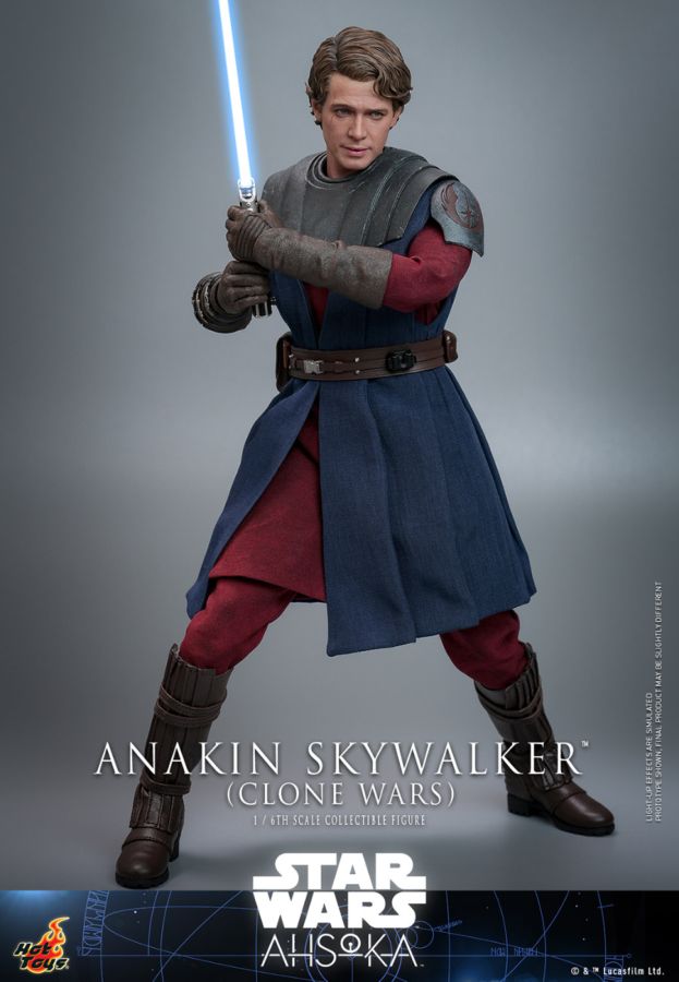 Star Wars: Ahsoka - Anakin Skywalker (Clone Wars) 1:6 Scale Collectable Action Figure