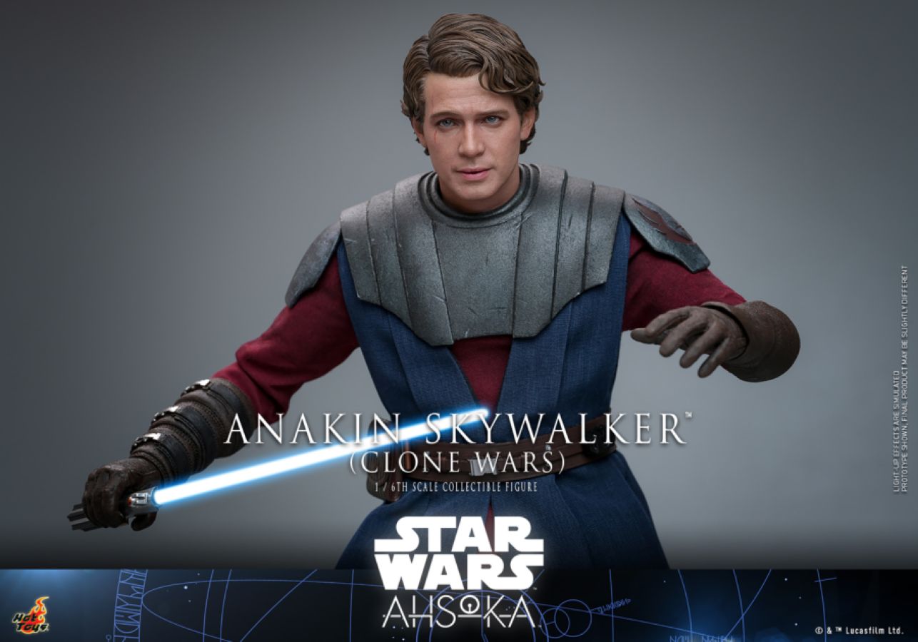 Star Wars: Ahsoka - Anakin Skywalker (Clone Wars) 1:6 Scale Collectable Action Figure