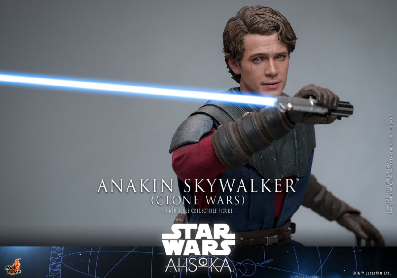 Star Wars: Ahsoka - Anakin Skywalker (Clone Wars) 1:6 Scale Collectable Action Figure