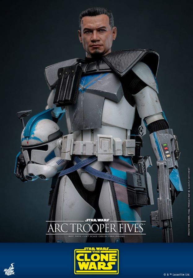 Star Wars: The Clone Wars - Arc Trooper Fives 1:6 Scale Collectable Action Figure