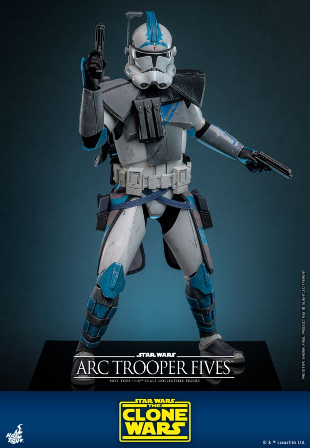 Star Wars: The Clone Wars - Arc Trooper Fives 1:6 Scale Collectable Action Figure