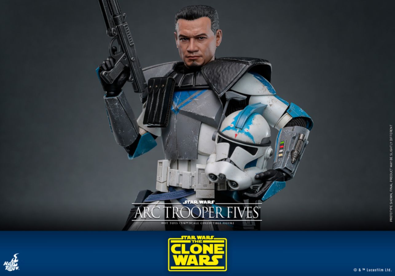 Star Wars: The Clone Wars - Arc Trooper Fives 1:6 Scale Collectable Action Figure