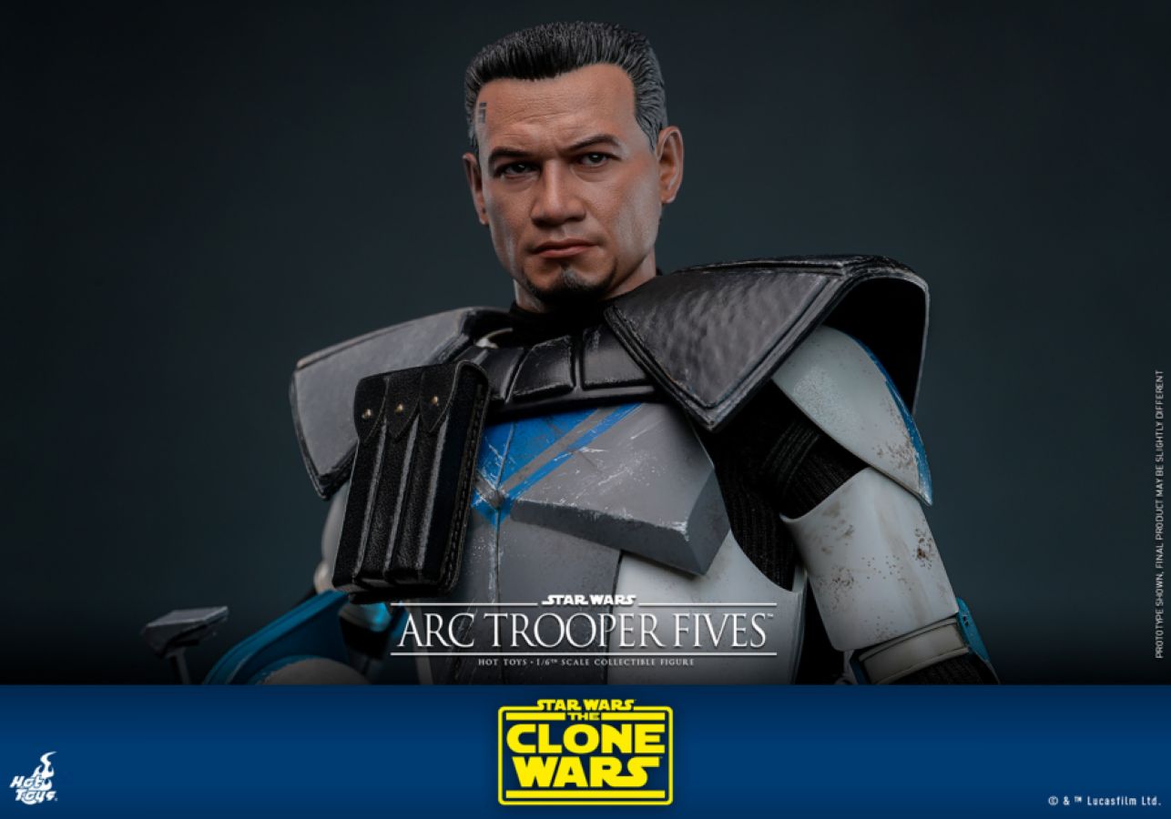 Star Wars: The Clone Wars - Arc Trooper Fives 1:6 Scale Collectable Action Figure