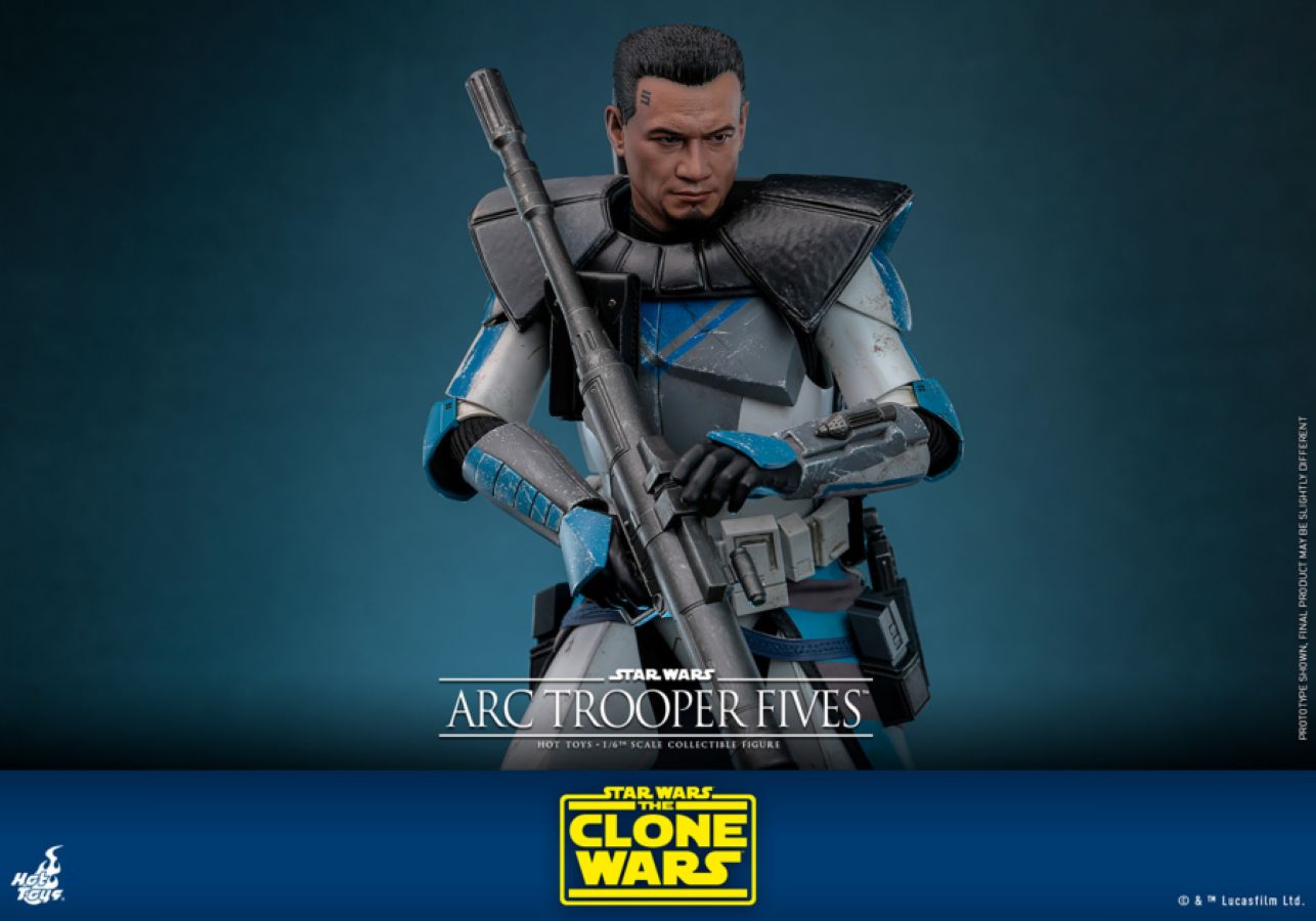 Star Wars: The Clone Wars - Arc Trooper Fives 1:6 Scale Collectable Action Figure