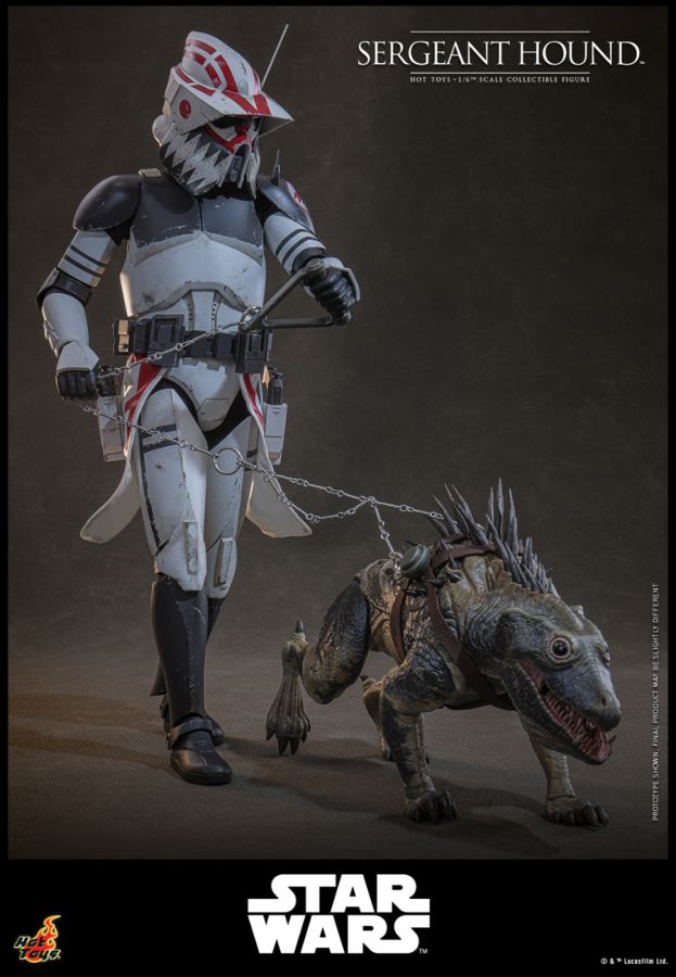 Star Wars: The Clone Wars - Sergeant Hound 1:6 Scale Collectable Action Figure