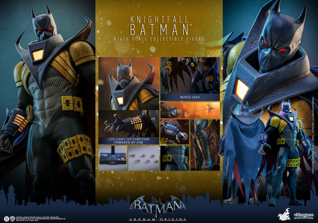 Batman: Arkham Origins - Knightfall Batman 1:6 Scale Collectable Action Figure