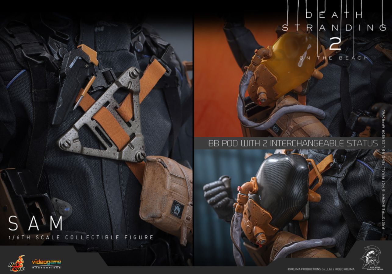 Death Stranding 2: On the Beach - Sam 1:6 Scale Collectable Action Figure