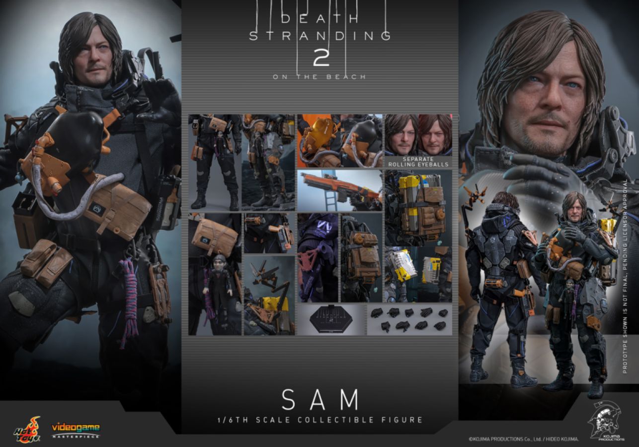 Death Stranding 2: On the Beach - Sam 1:6 Scale Collectable Action Figure