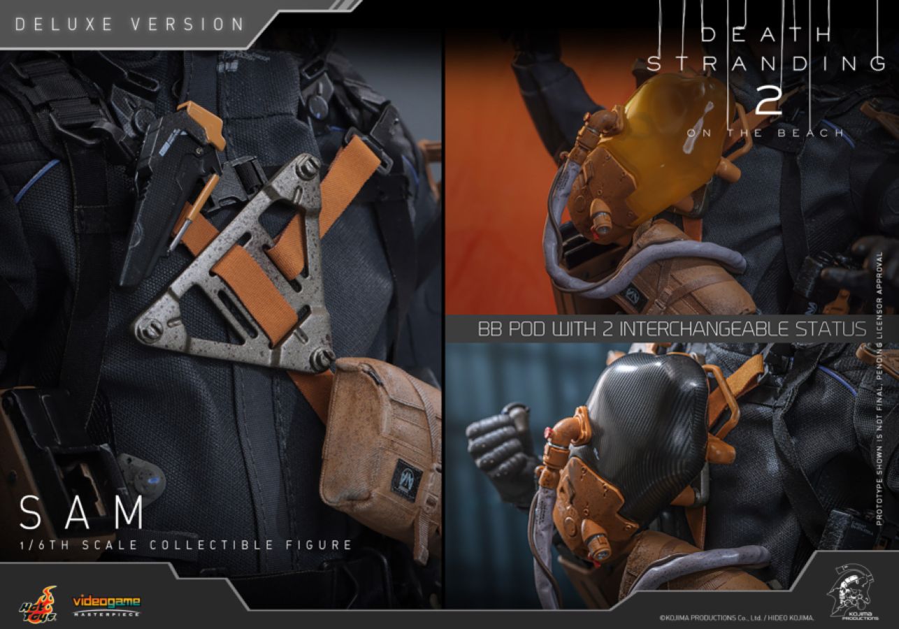 Death Stranding 2: On the Beach - Sam 1:6 Scale Deluxe Collectable Action Figure