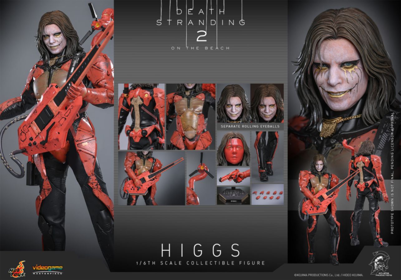 Death Stranding 2 - Higgs 1:6 Scale Collectable Action Figure