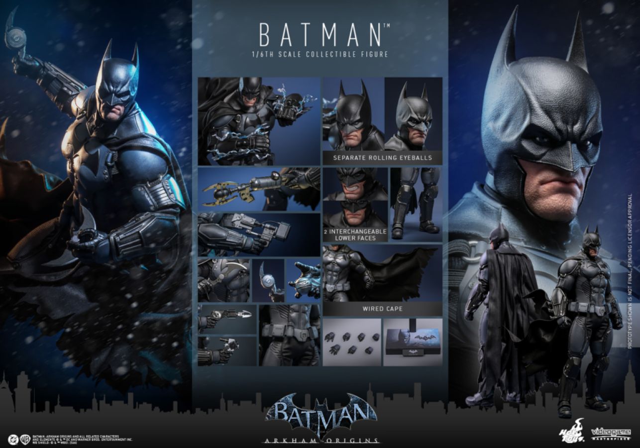 Batman: Arkham Origins - Batman 1:6 Scale Collectable Action Figure