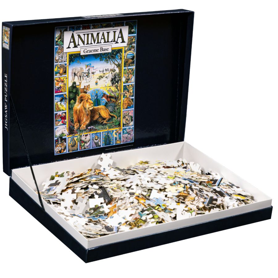 Animalia - Book Cover 1000 piece Collector Jigsaw Puzzle