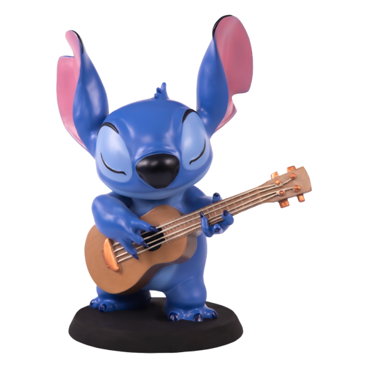 Lilo and Stitch - Stich with Guitar Resin Statue