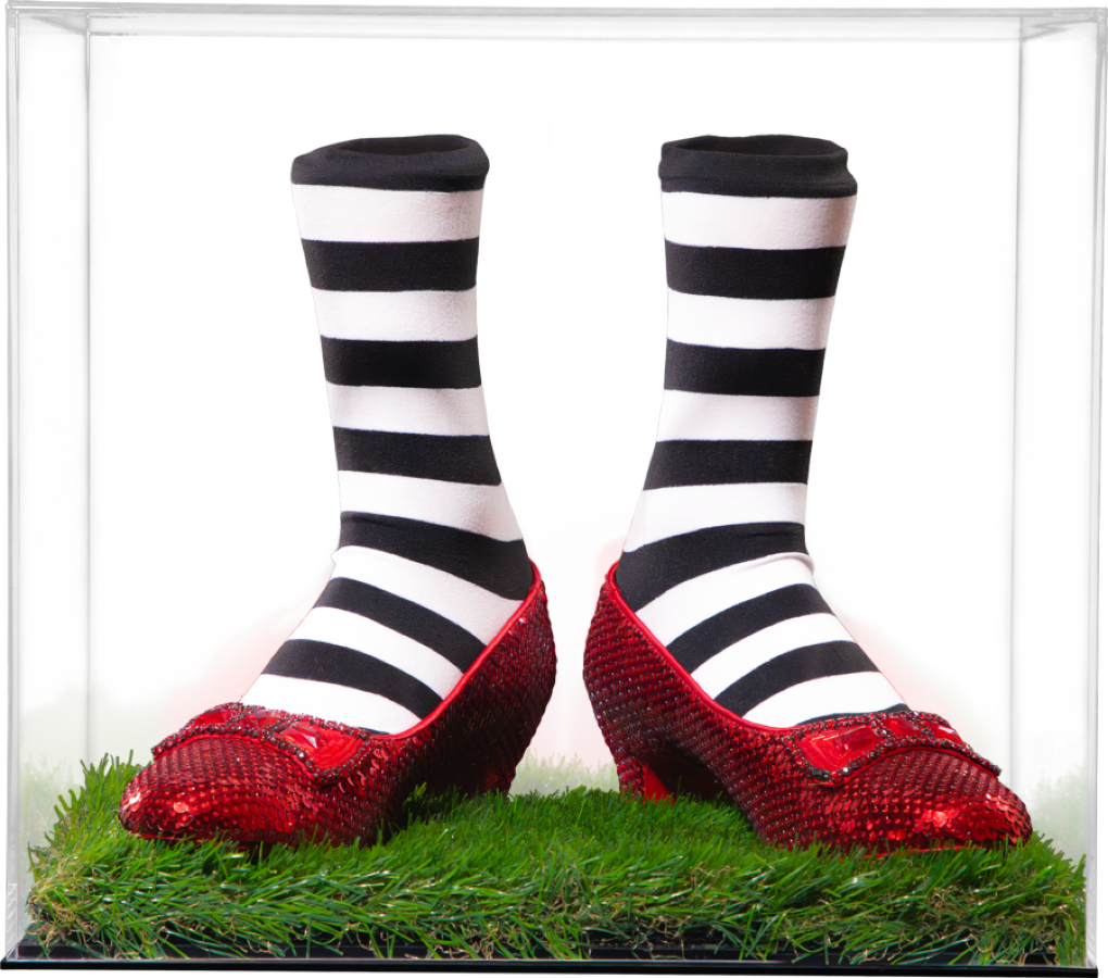 Wizard of Oz - Dorothy and Wicked Witch's Replica Ruby Slippers