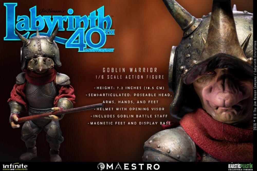Labyrinth - Goblin Warrior 1:6 Scale Action Figure