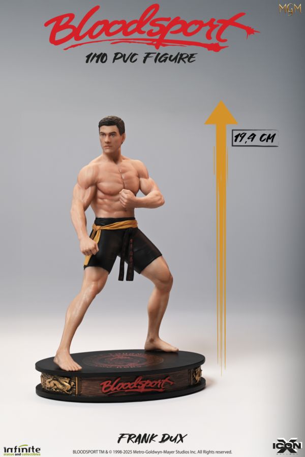 Bloodsport - Frank Dux 1:10 Scale PVC Figure