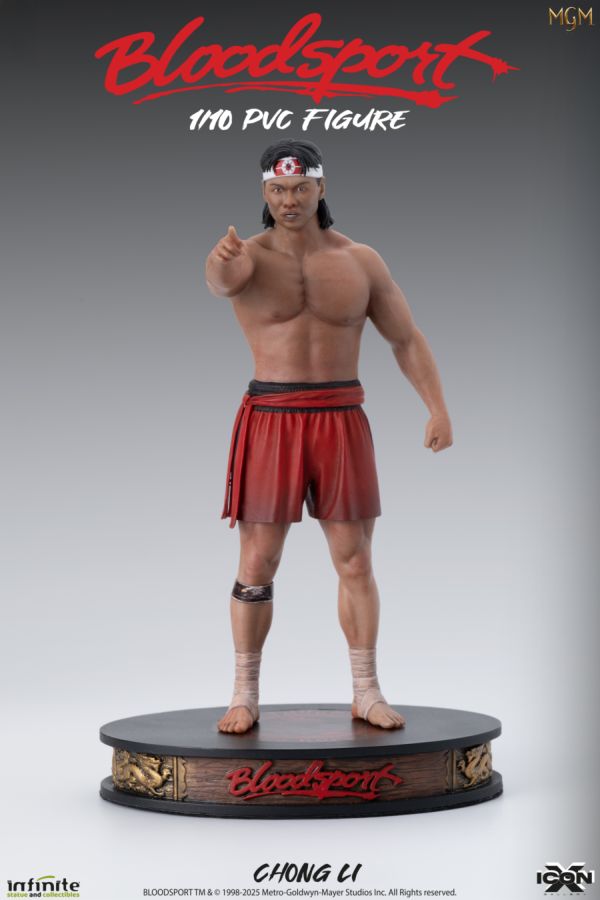 Bloodsport - Chong Li 1:10 Scale PVC Figure