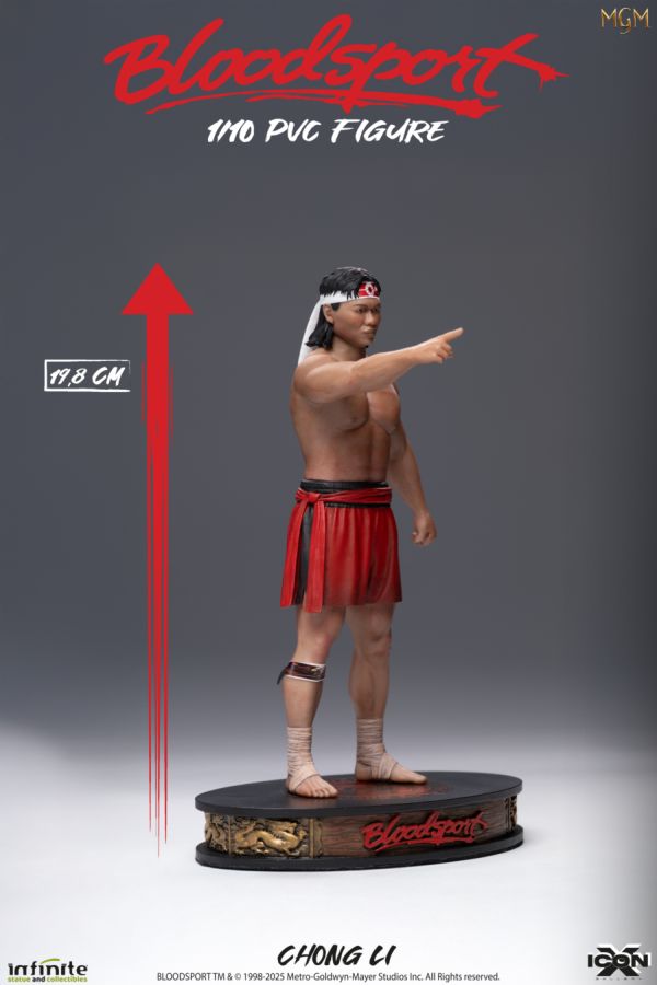 Bloodsport - Chong Li 1:10 Scale PVC Figure