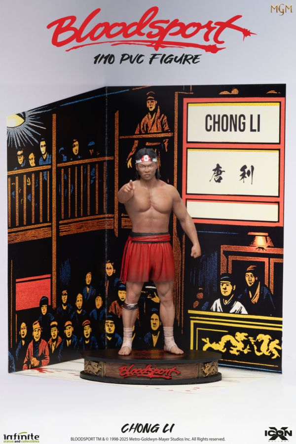 Bloodsport - Chong Li 1:10 Scale PVC Figure