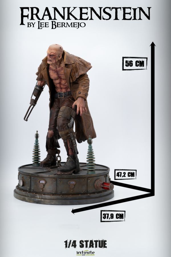 Frankenstein - Frankenstein's Monster by Lee Bermejo 1:4 Scale Statue