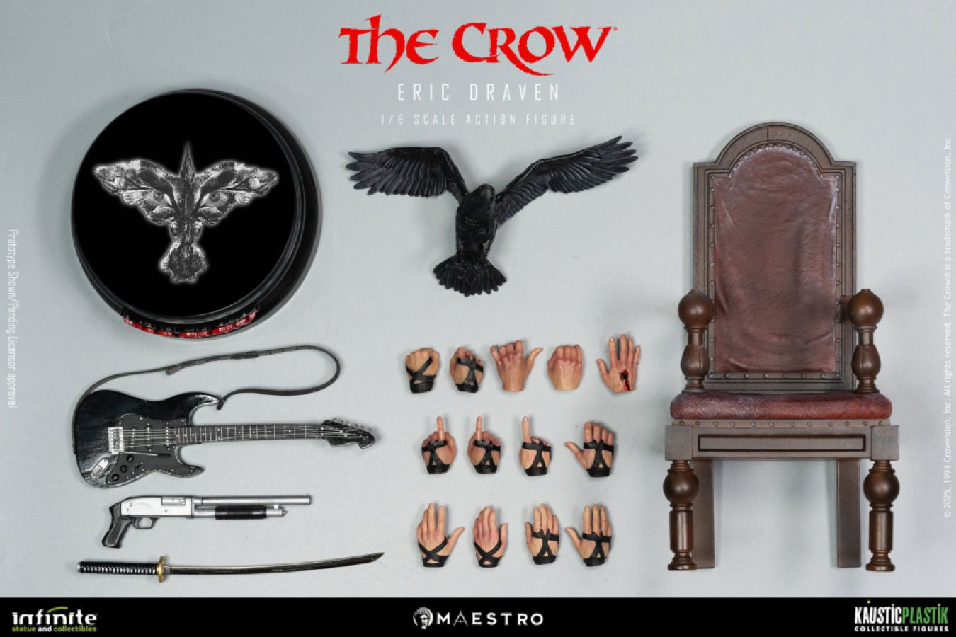 The Crow - Eric Draven (Standard Edition) 1:6 Scale Collectible Action Figure
