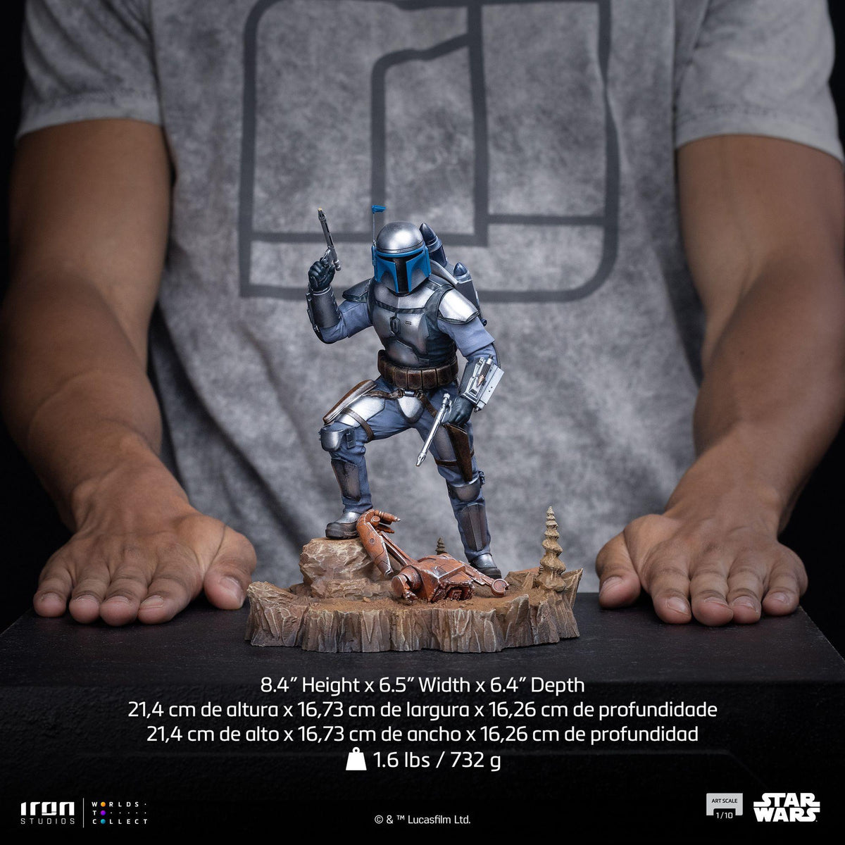 Star Wars - Jango Fett Art Scale 1/10 Statue