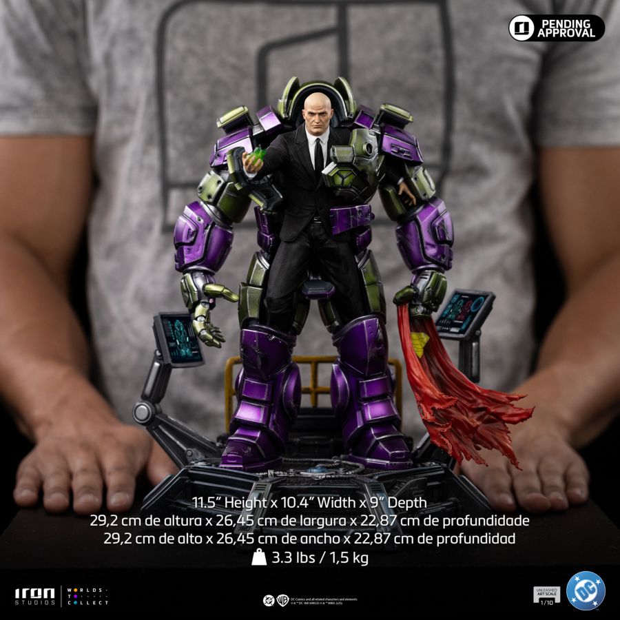 Superman - Lex Luthor Unleashed Deluxe 1:10 Scale Statue