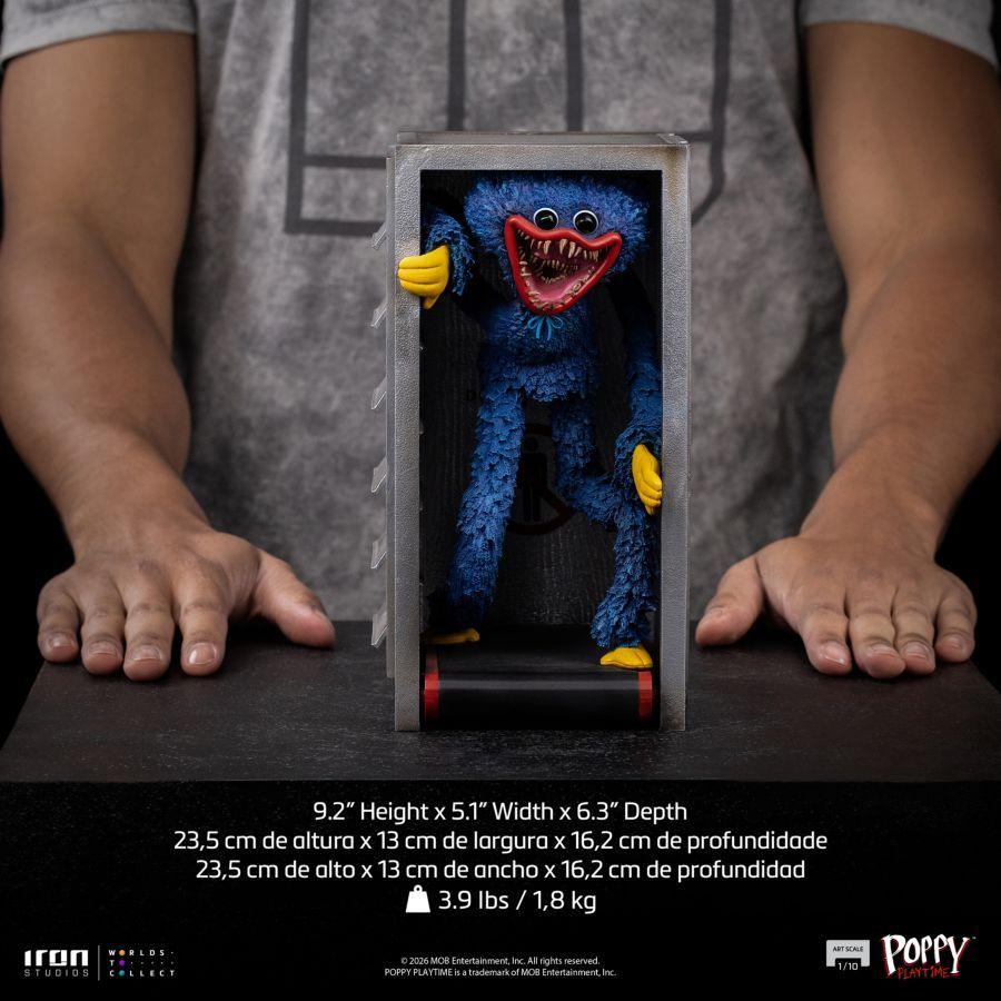 Poppy Playtime - Huggy Wuggy Art Scale 1:10 Statue