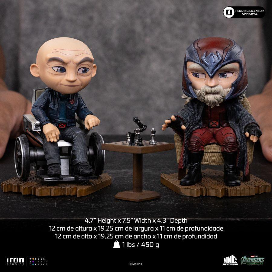 Avengers: Doomsday - Xavier and Magneto Minico Statue
