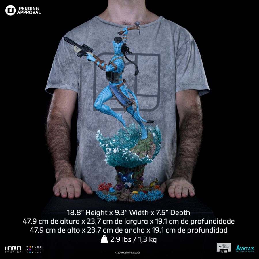 Avatar: The Way of Water - Jake Sully 1:10 Scale Statue