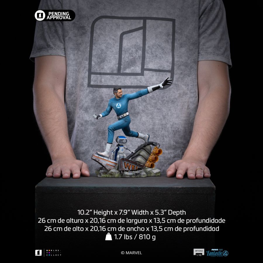The Fantastic Four: First Steps - Mr. Fantastic 1:10 Scale Statue