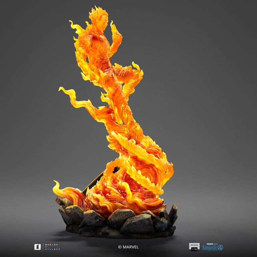 The Fantastic Four: First Steps - Human Torch 1:10 Scale Statue