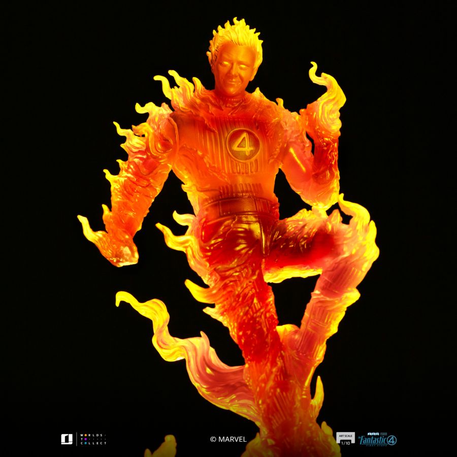 The Fantastic Four: First Steps - Human Torch 1:10 Scale Statue