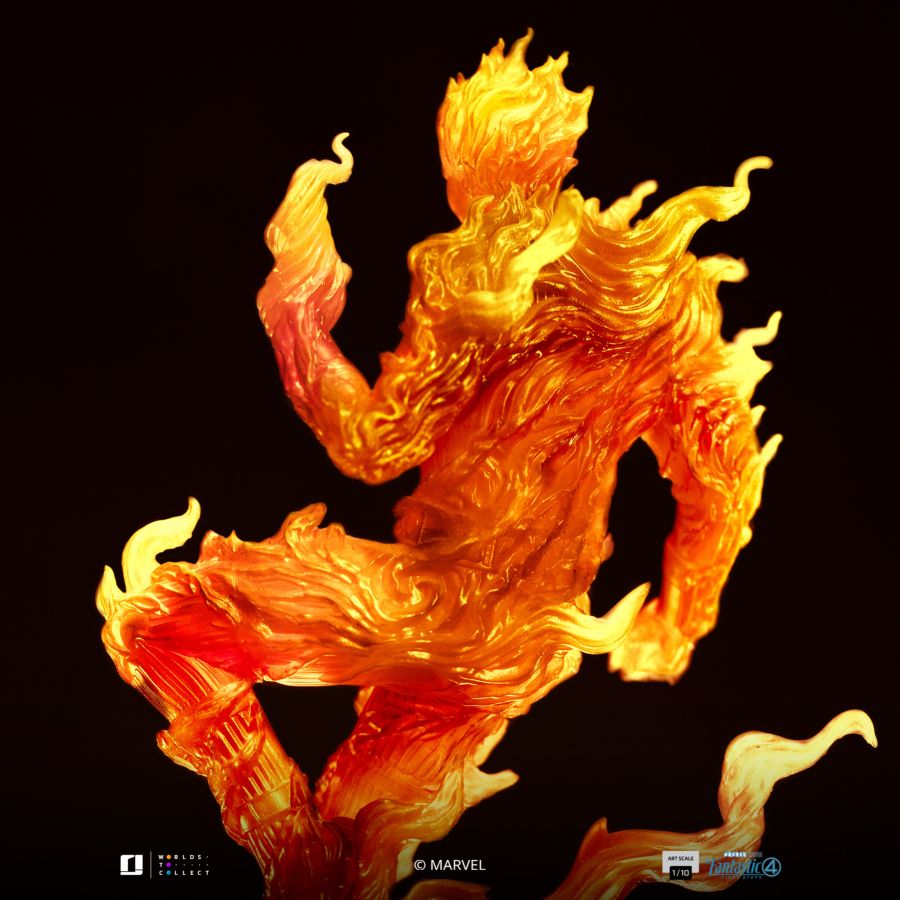 The Fantastic Four: First Steps - Human Torch 1:10 Scale Statue