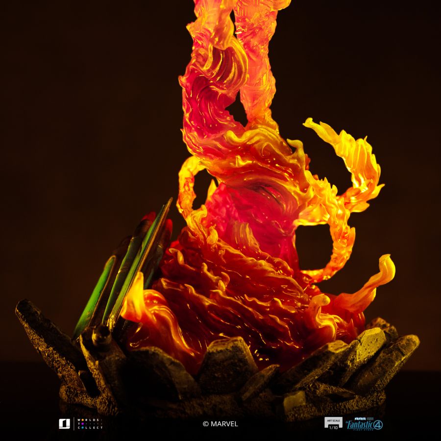 The Fantastic Four: First Steps - Human Torch 1:10 Scale Statue