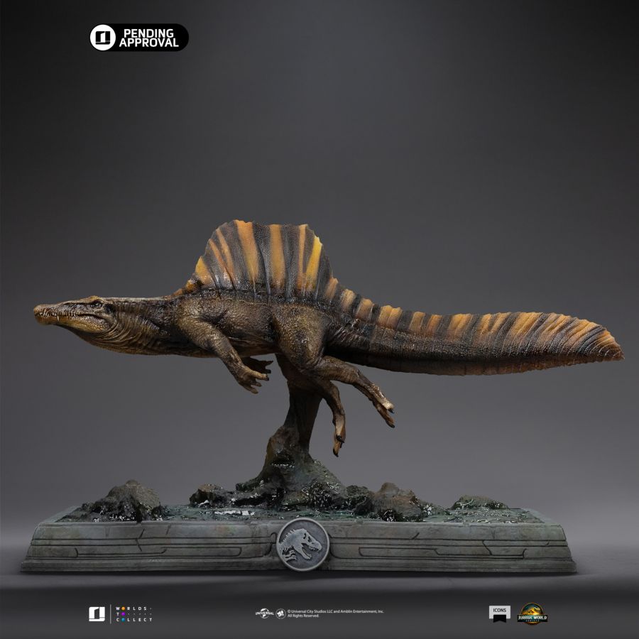 Jurassic Park - Spinosaurus Icons Staute