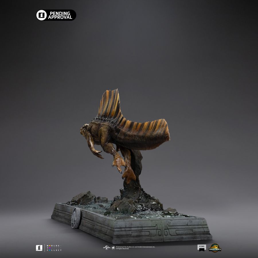 Jurassic Park - Spinosaurus Icons Staute