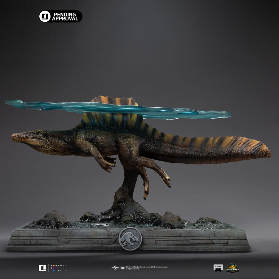 Jurassic Park - Spinosaurus Icons Staute