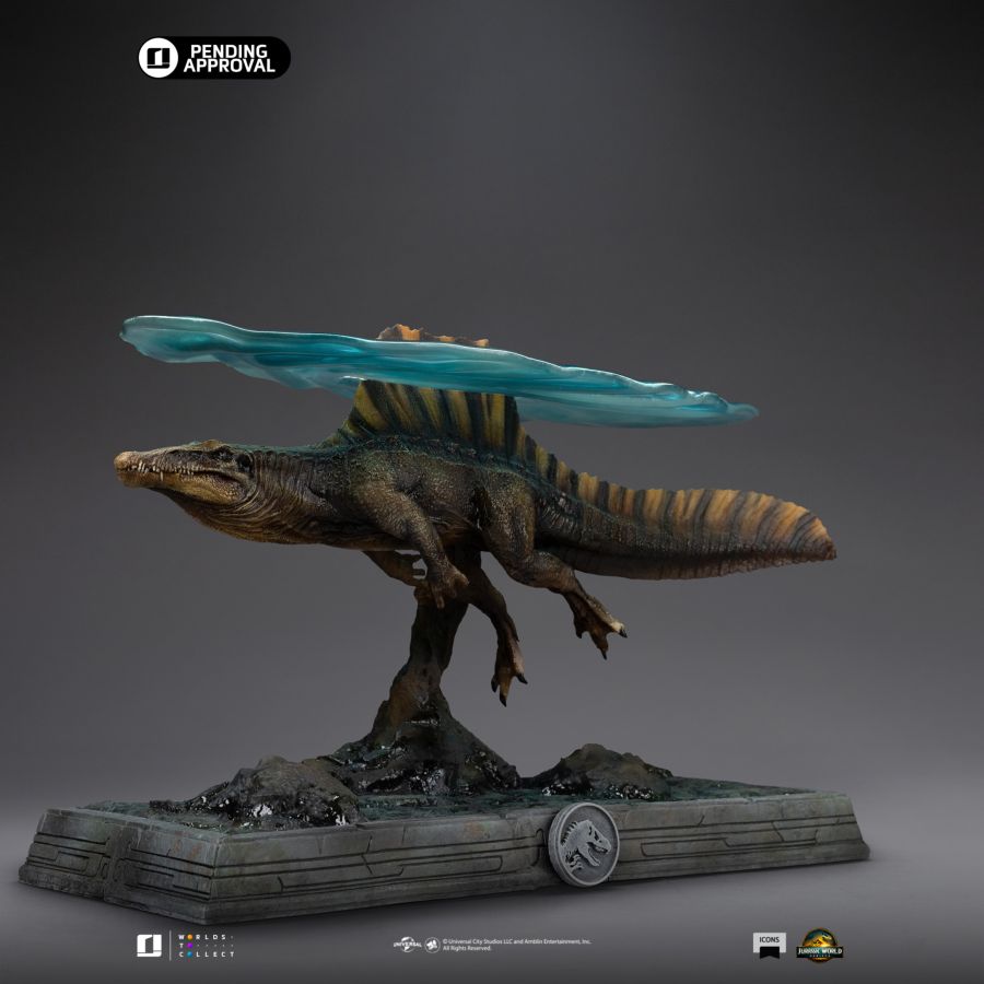 Jurassic Park - Spinosaurus Icons Staute