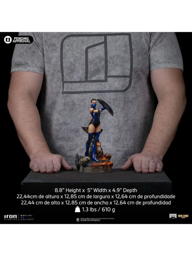 Mortal Kombat - Kitana 1:10 Scale Statue