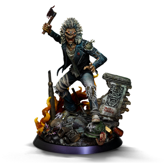 Iron Maiden - Eddie 50th Anniversary 1:10 Scale Statue
