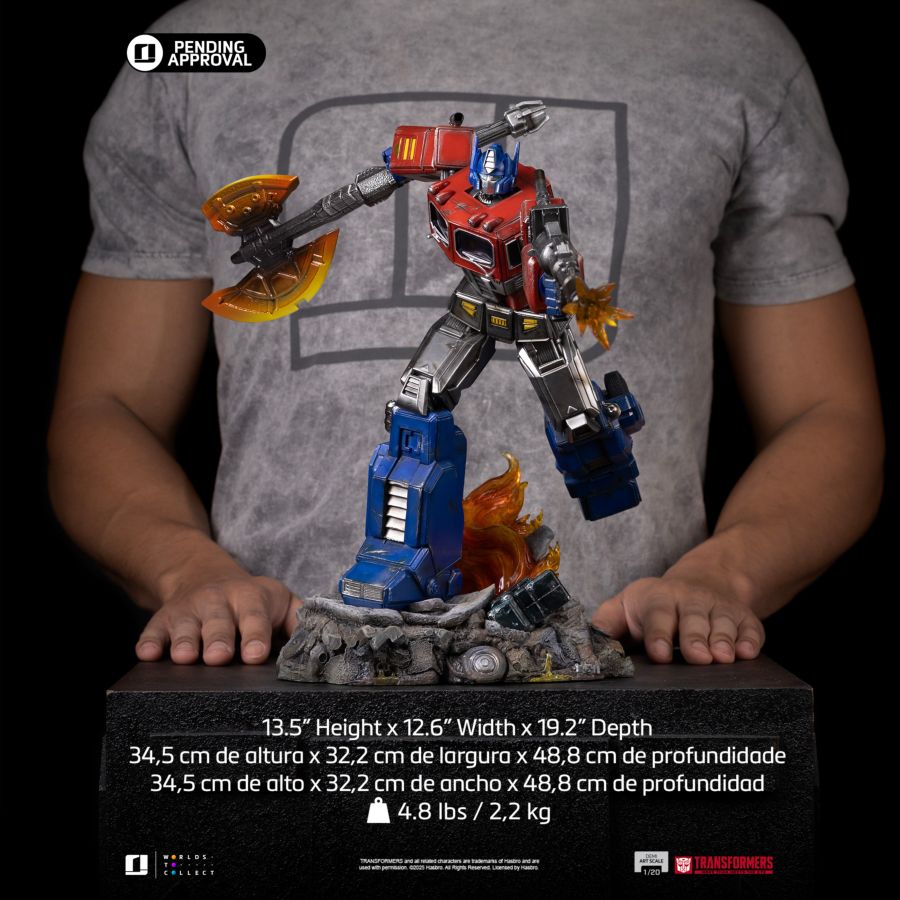 Transformers - Optimus Prime Demi Art 1:20 Scale Statue
