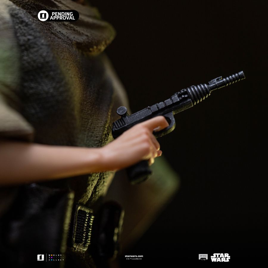 Star Wars - Leia and Wicket 1:10 Scale Statue